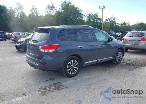 2013 Nissan Pathfinder Sl из США, поврежденный, VIN 5N1AR2MM6DC671675